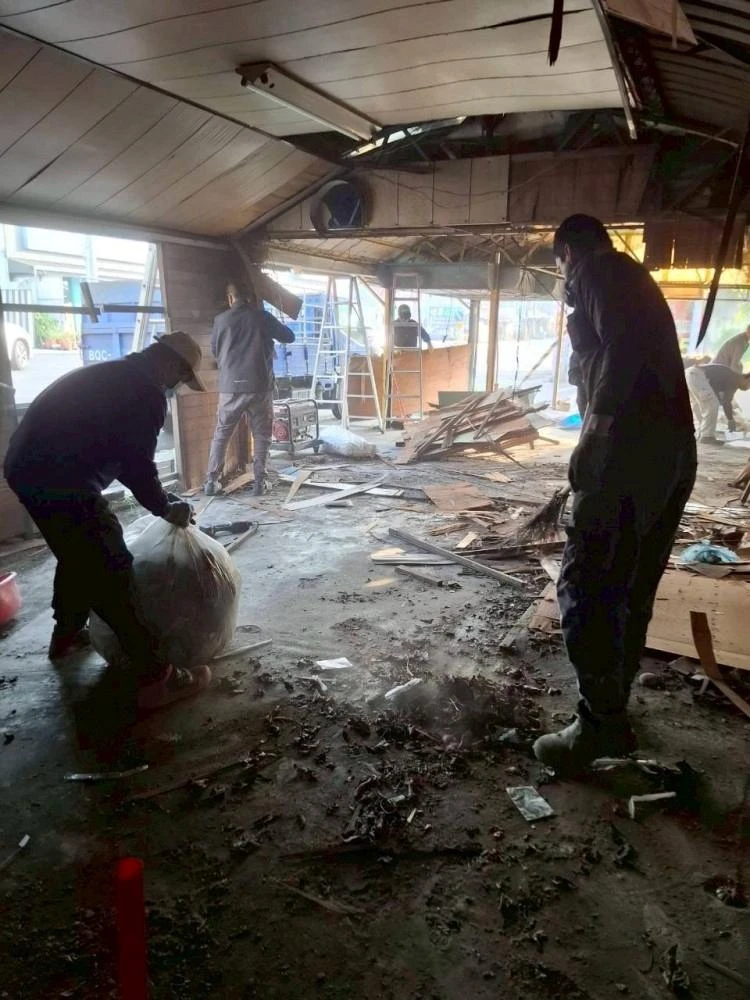 鐵皮屋拆除夷為平地