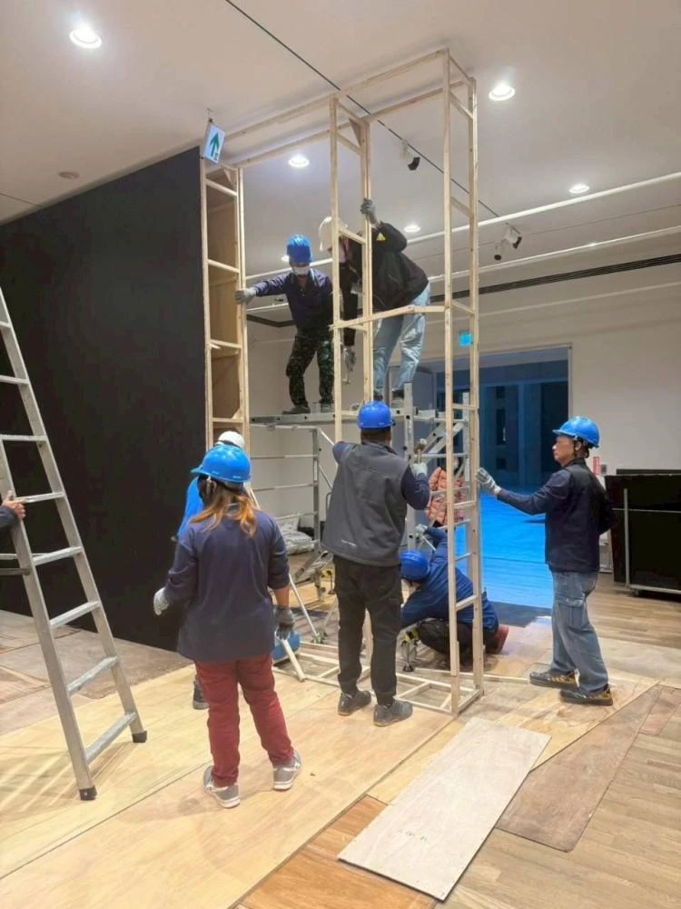 整場設備拆除施工前中後