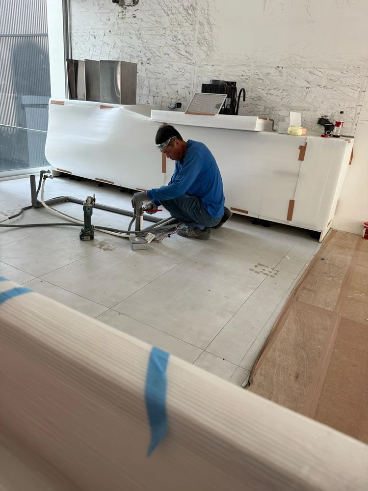 透天住宅局部裝潢.坎燈拆除、局部地面打到見底施工前、中、後