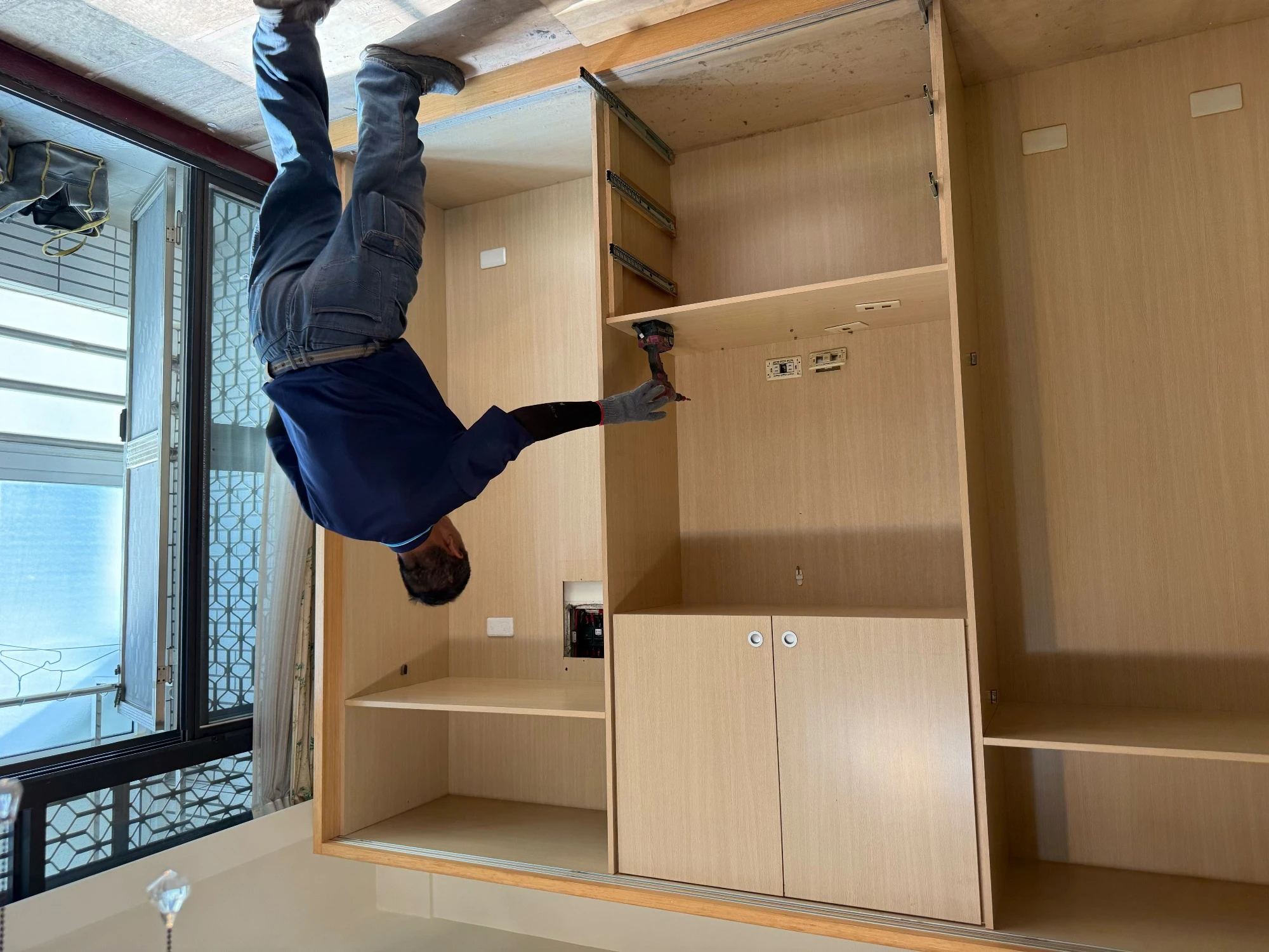 透天住宅局部裝潢拆除、局部牆面.廁所打除施工前、中、後
