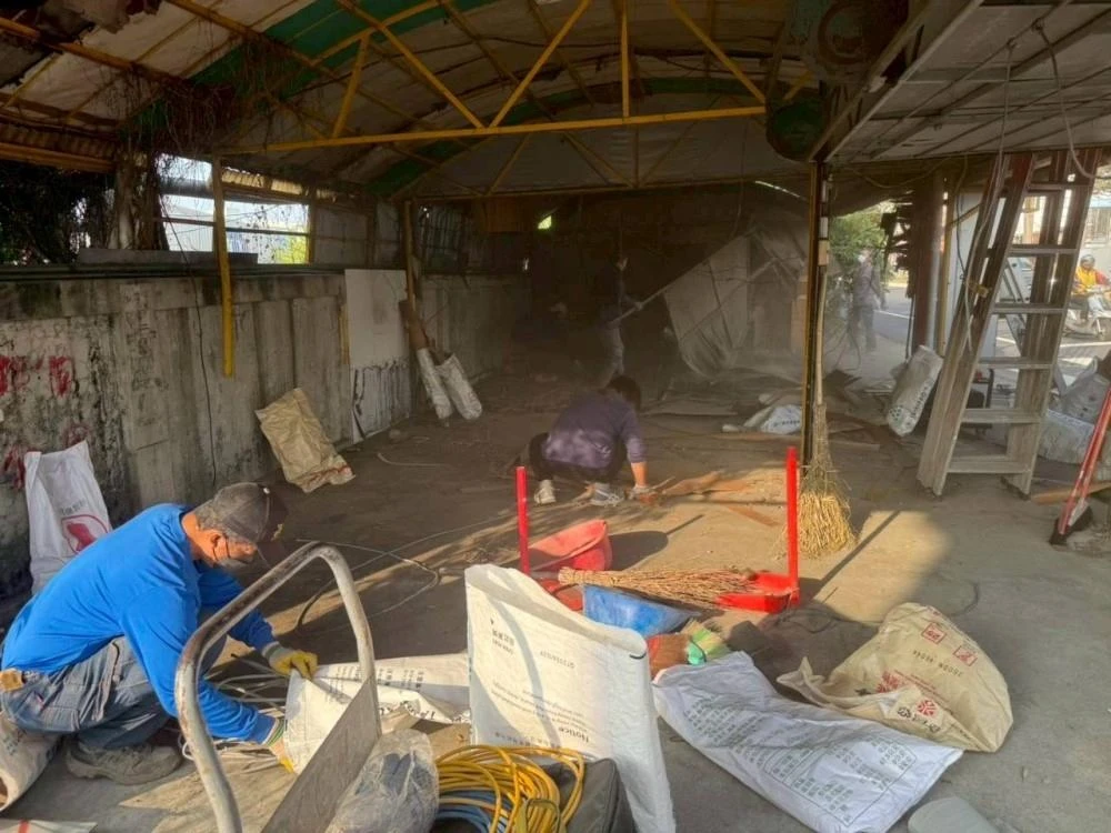 鐵皮屋拆除夷為平地
