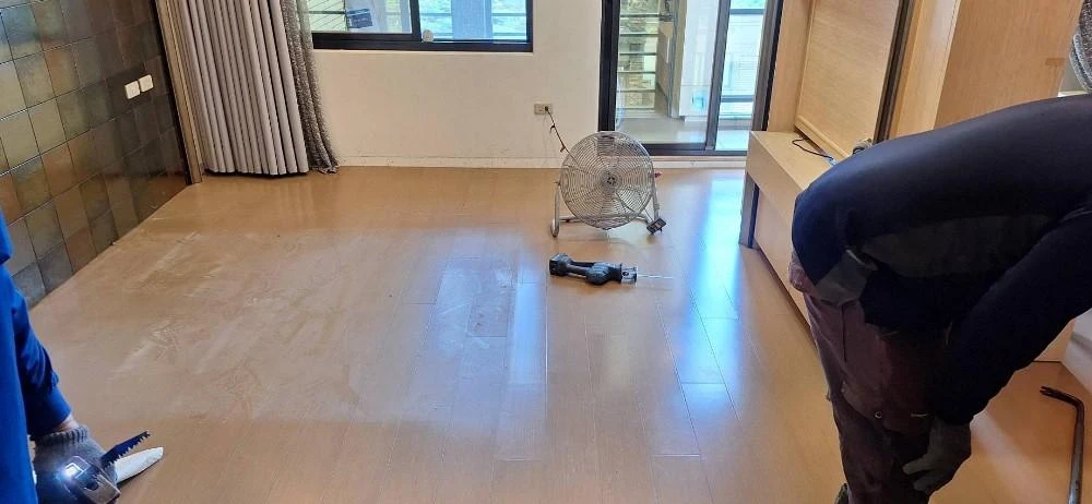 透天1-3樓木地板拆除