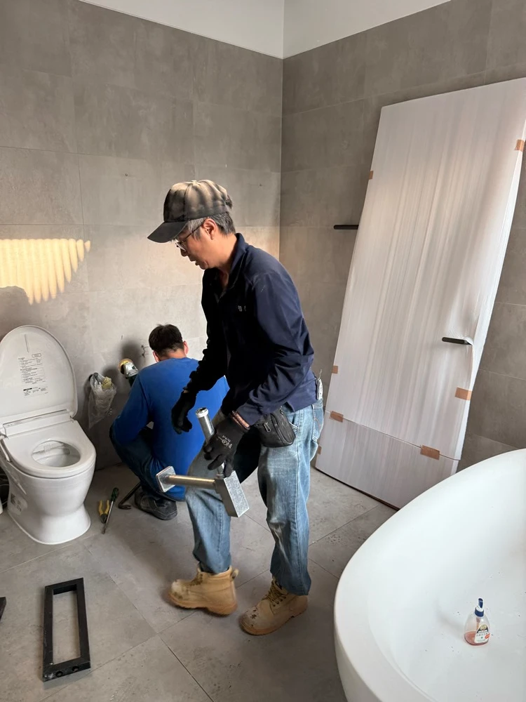 透天住宅局部裝潢.坎燈拆除、局部地面打到見底施工前、中、後