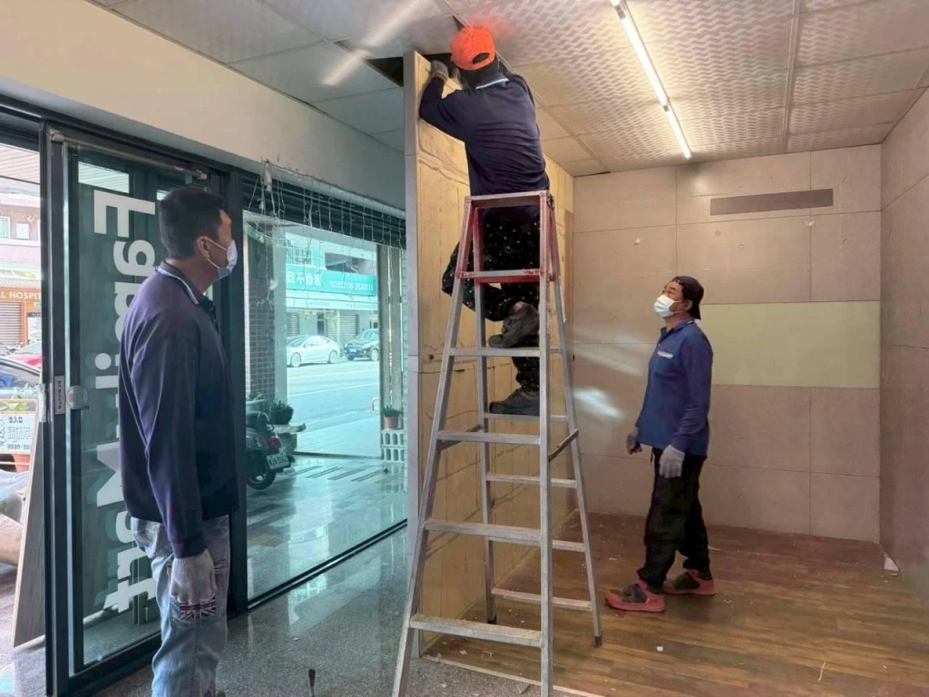 室內裝潢拆除施工前中後