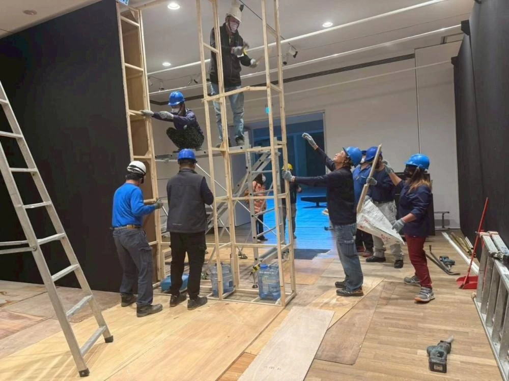 整場設備拆除施工前中後