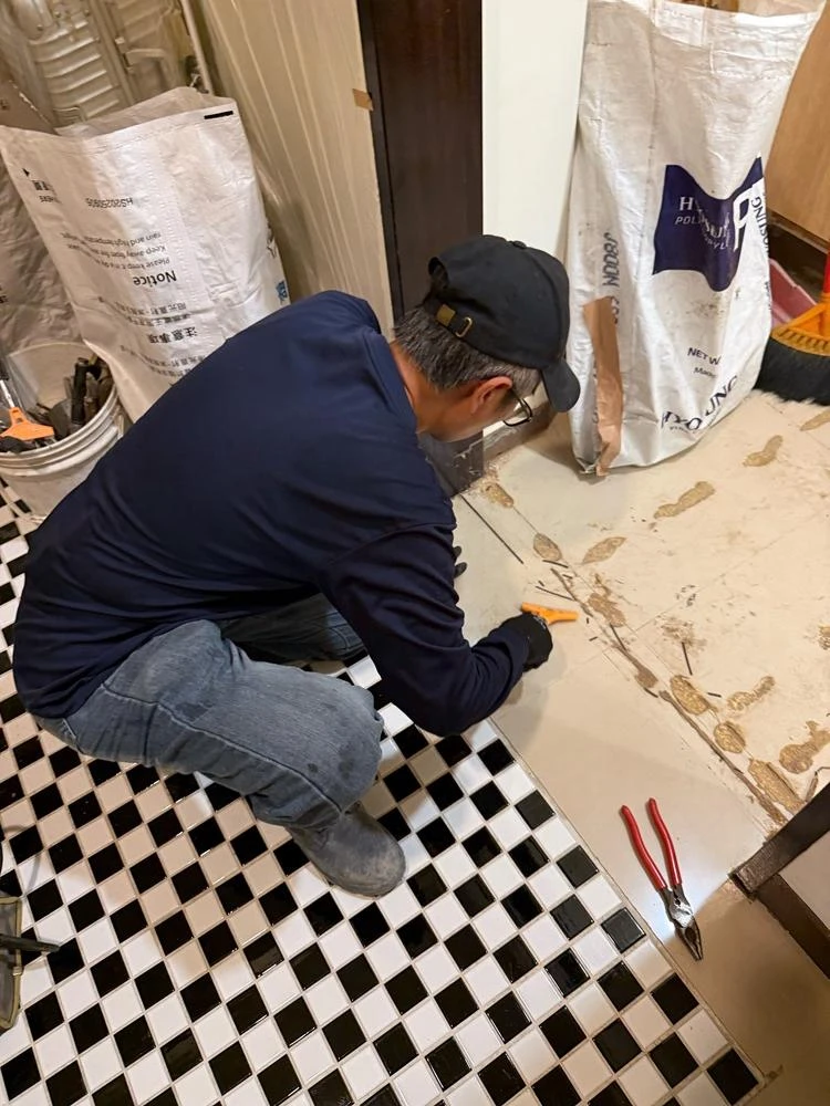 透天1-3樓木地板拆除