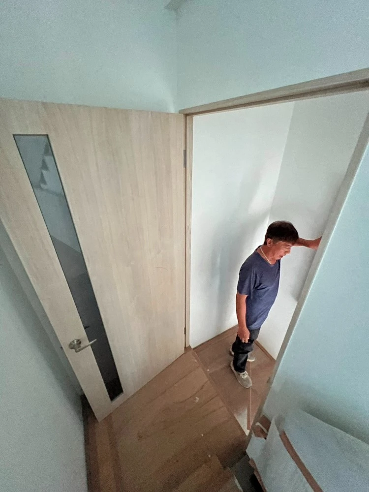 透天住宅局部裝潢.坎燈拆除、局部地面打到見底施工前、中、後