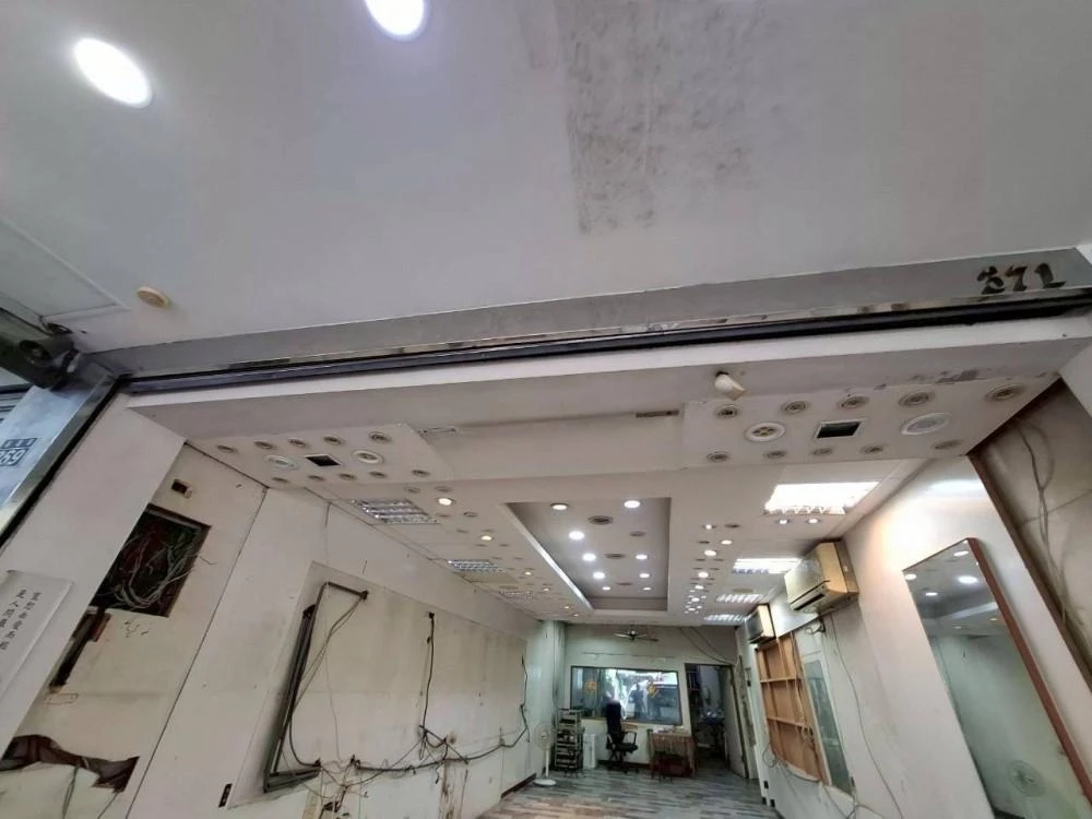 店面裝潢天花板拆除施工前中後