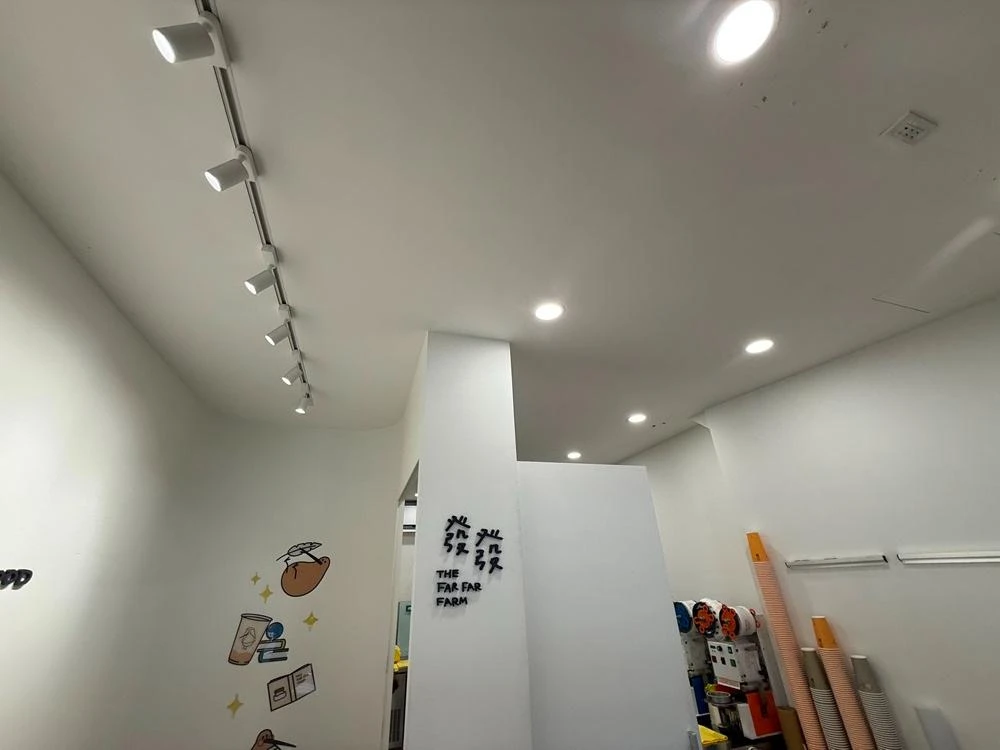 店面裝潢天花板拆除清空施工前中後