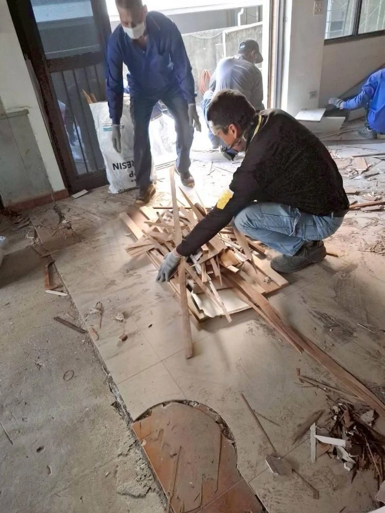 透天住宅1-3樓室內裝潢拆除施工