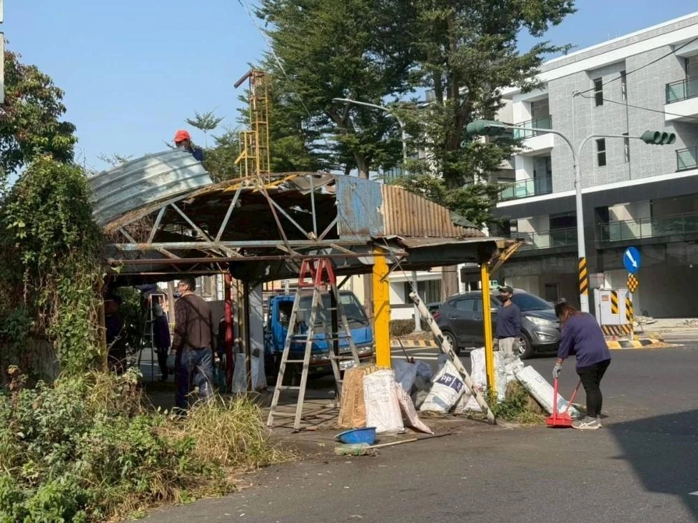 鐵皮屋拆除夷為平地