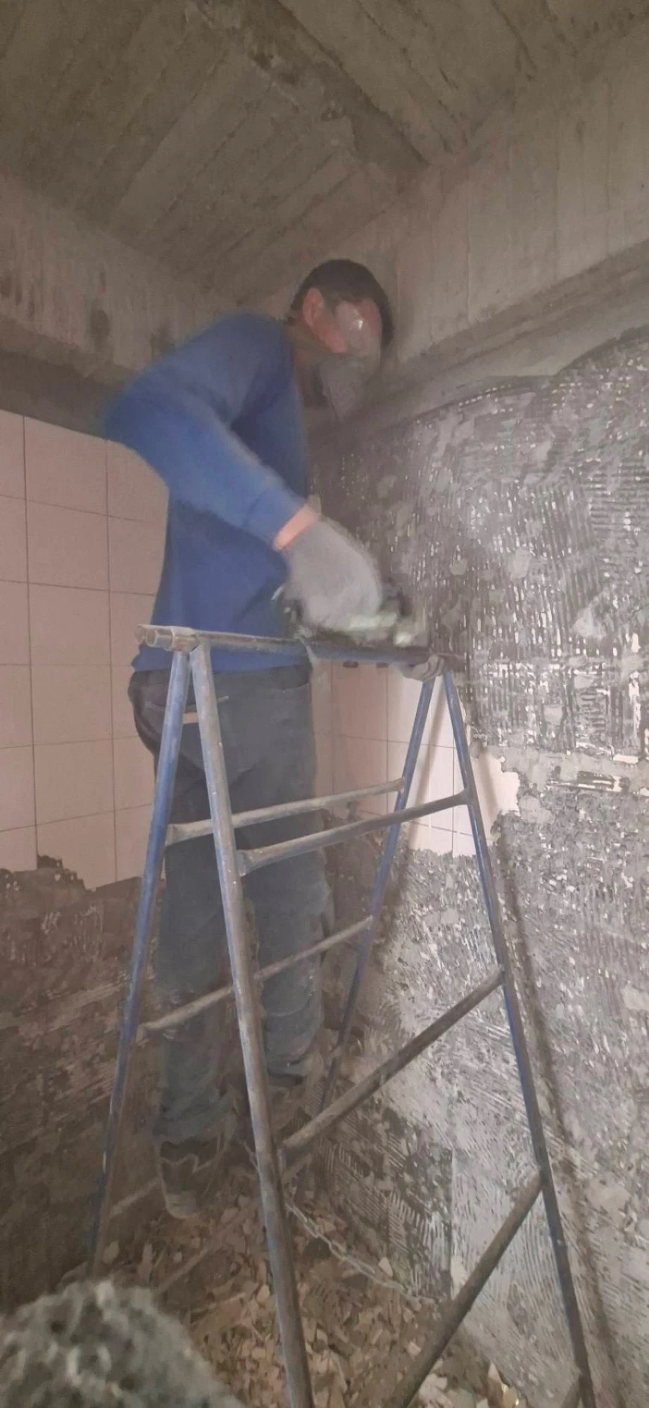 透天住宅局部裝潢拆除、局部牆面.廁所打除施工前、中、後