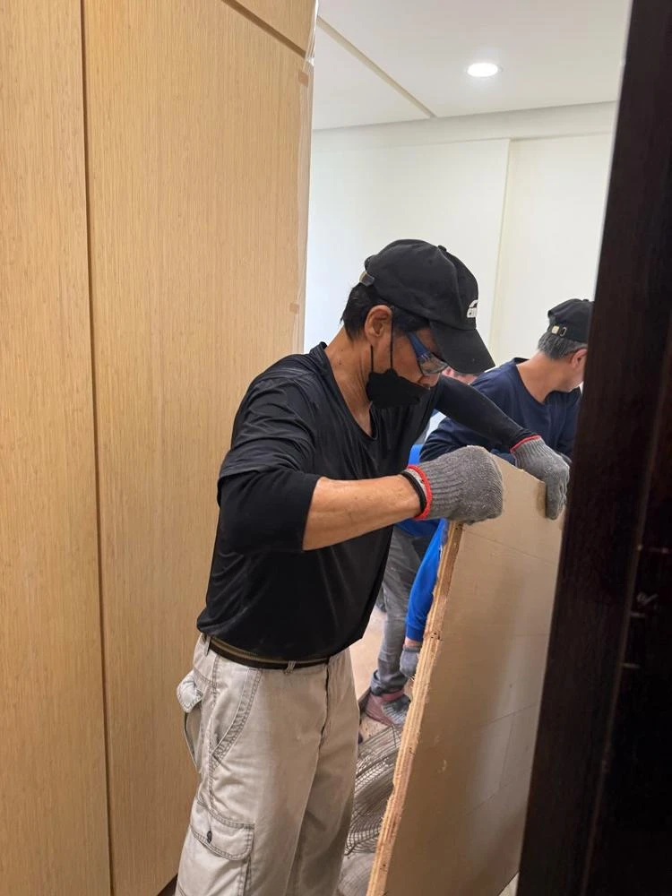 透天1-3樓木地板拆除