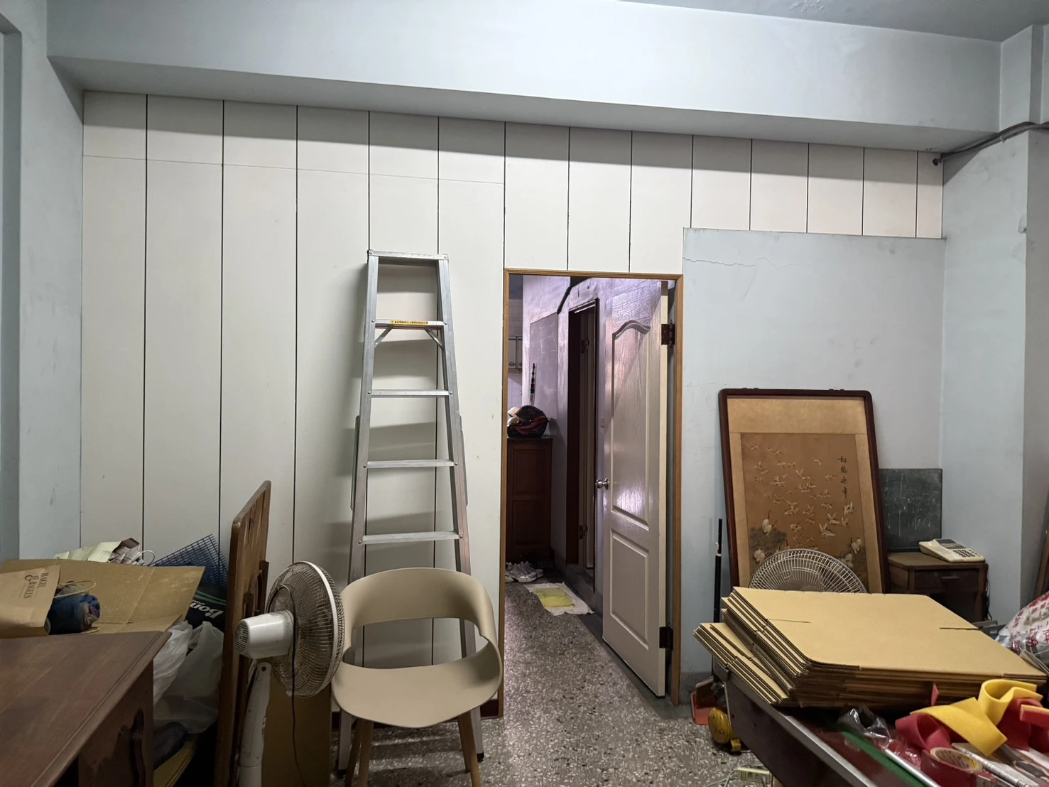 店面局部裝潢拆除施工前、中、後