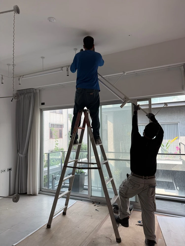 透天住宅局部裝潢.坎燈拆除、局部地面打到見底施工前、中、後
