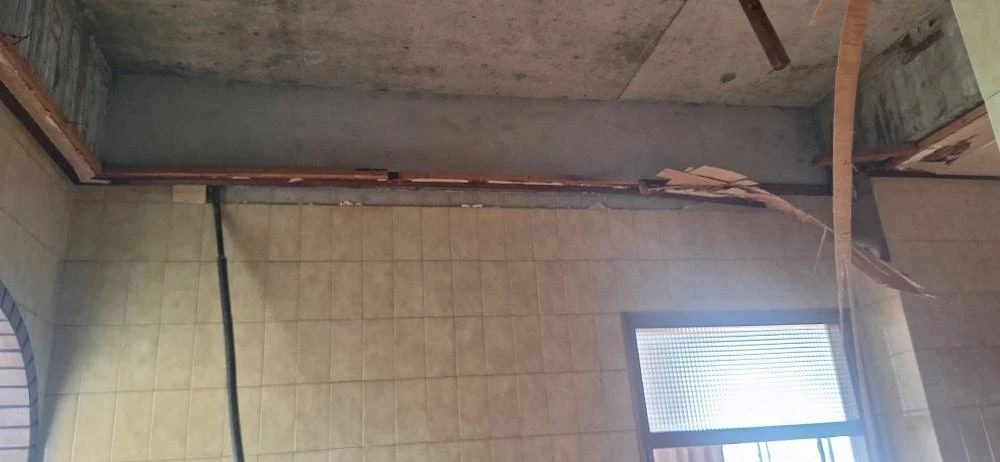 透天住宅天花板.局部櫃子拆除施工前、中、後