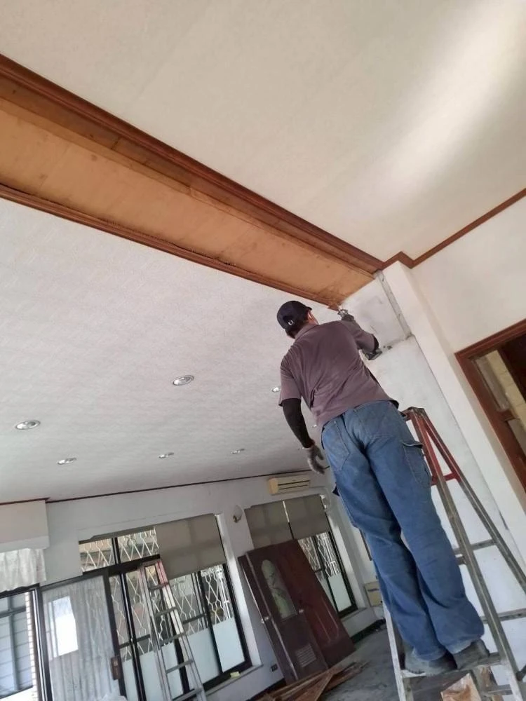 透天住宅天花板.局部櫃子拆除施工前、中、後