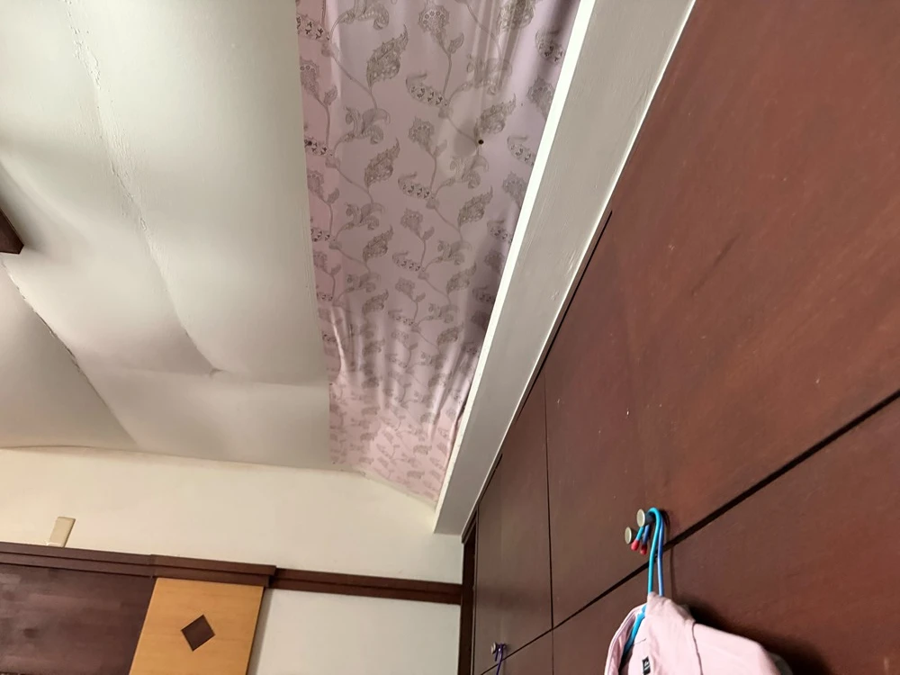 透天住宅1-3樓天花板、局部裝潢拆除施工前、中、後
