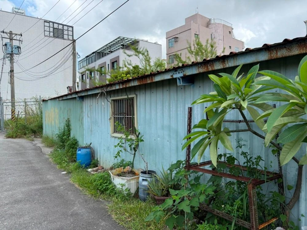 老屋拆除夷為平地施工前、中、後