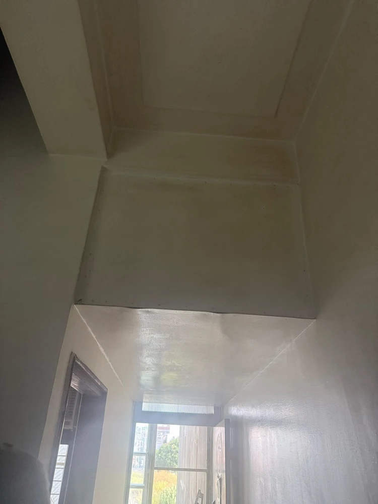 住宅局部牆面、天花板拆除施工前、中、後