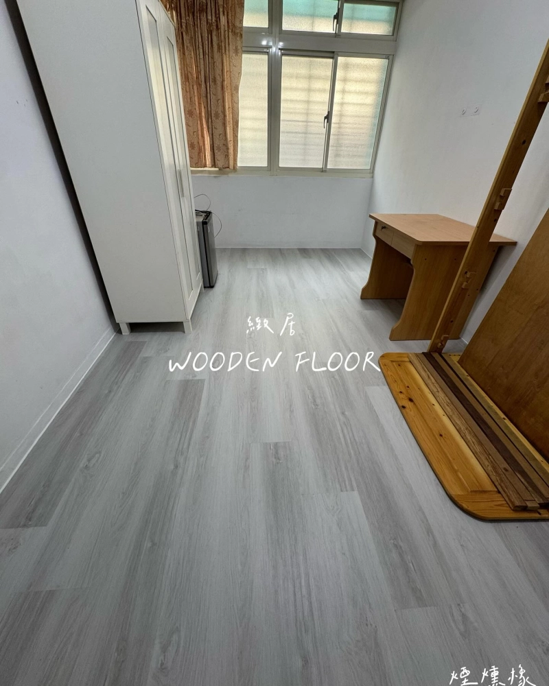 HOTON淺色木地板小宅設計｜台北木地板安裝｜淡水木地板安裝